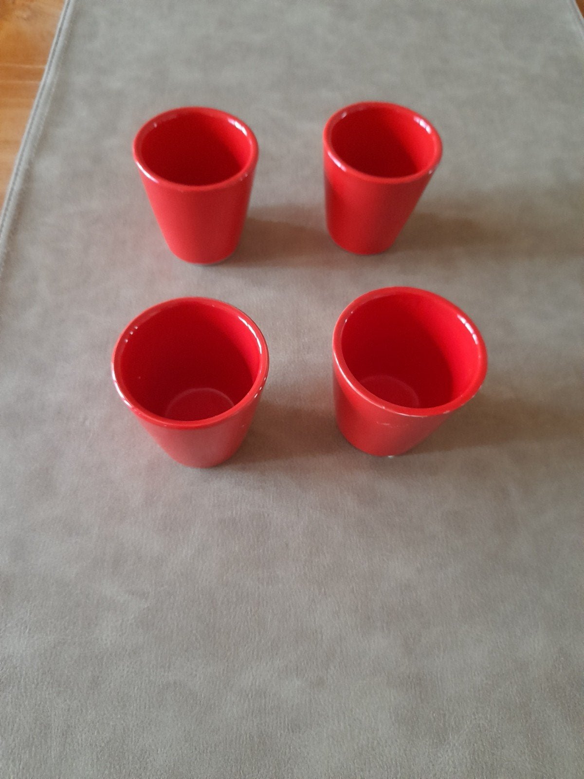 aardewerk potjes 4 stuks, Enlèvement ou Envoi