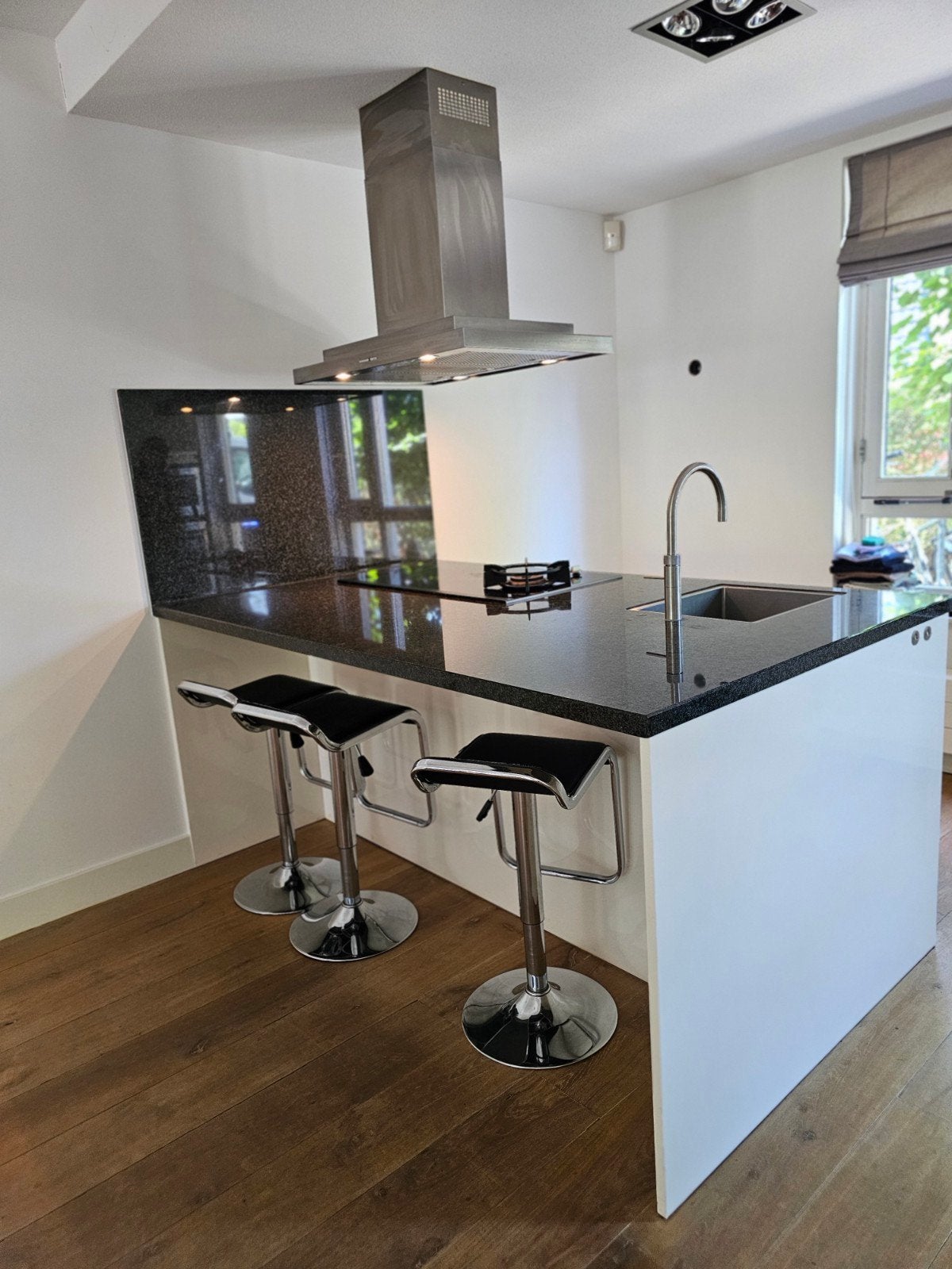 complete keuken met SieMatic-eiland, Ophalen, Gebruikt, Wit, Overige typen
