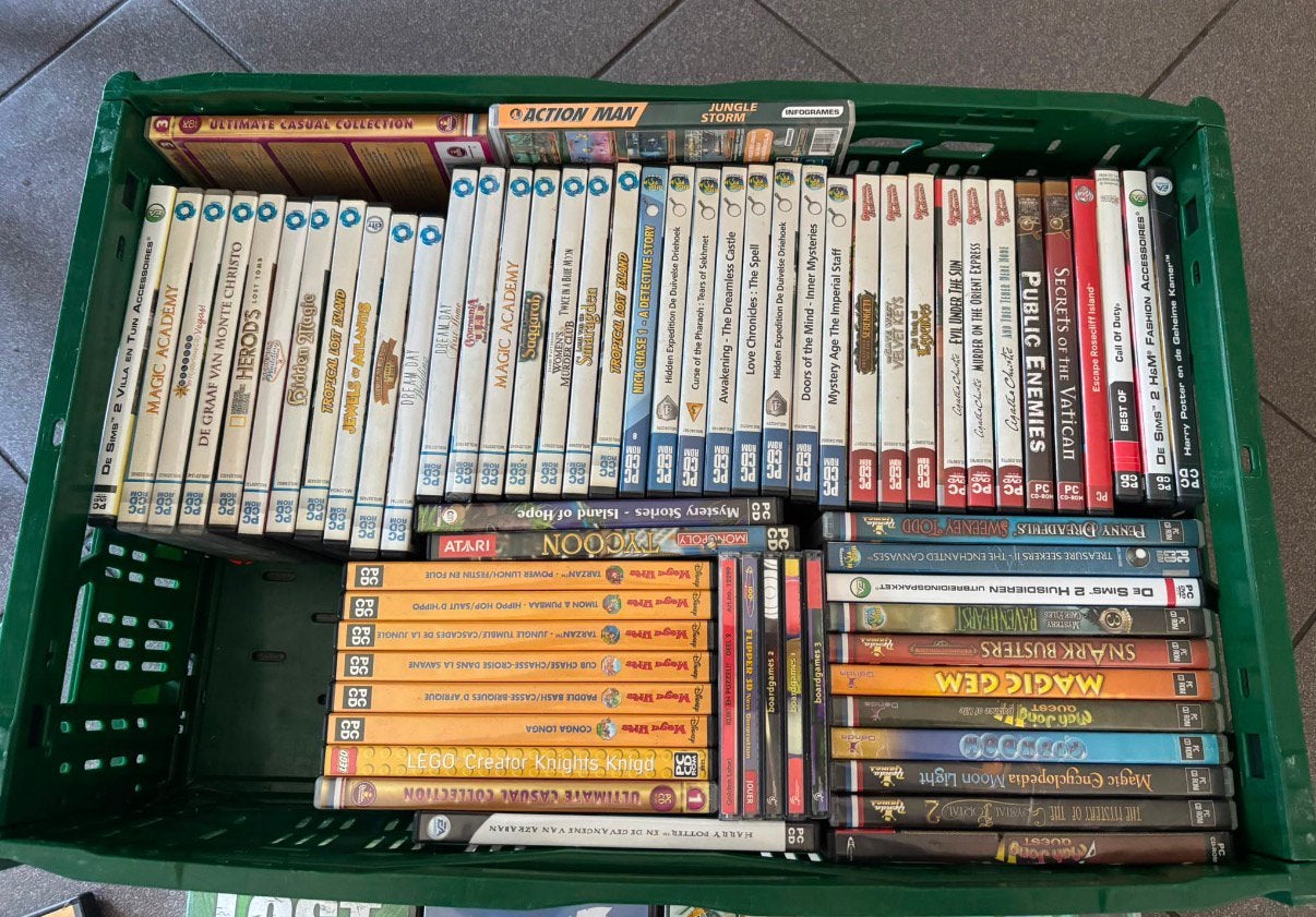 Pc games, Cd's en Dvd's, Cd's | Overige Cd's, Ophalen, Zo goed als nieuw