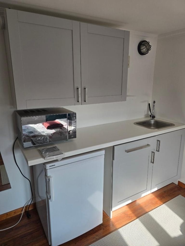 Kitchenette IKEA complète, Gris, Comme neuf, Enlèvement, Cuisine à paroi simple