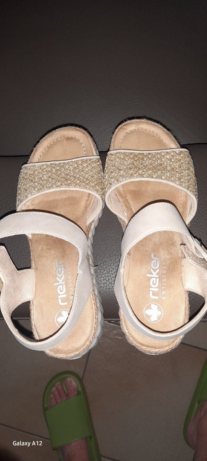 sandalen, Ophalen, Nieuw, Rieker, Instappers