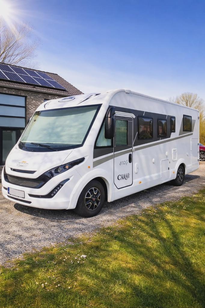 MC Louis carat 870 - 33.000 km, Caravans en Kamperen, Ophalen, Zo goed als nieuw