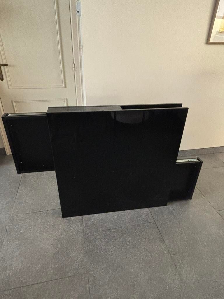 Zwarte Ikea salontafel, Ophalen, Gebruikt
