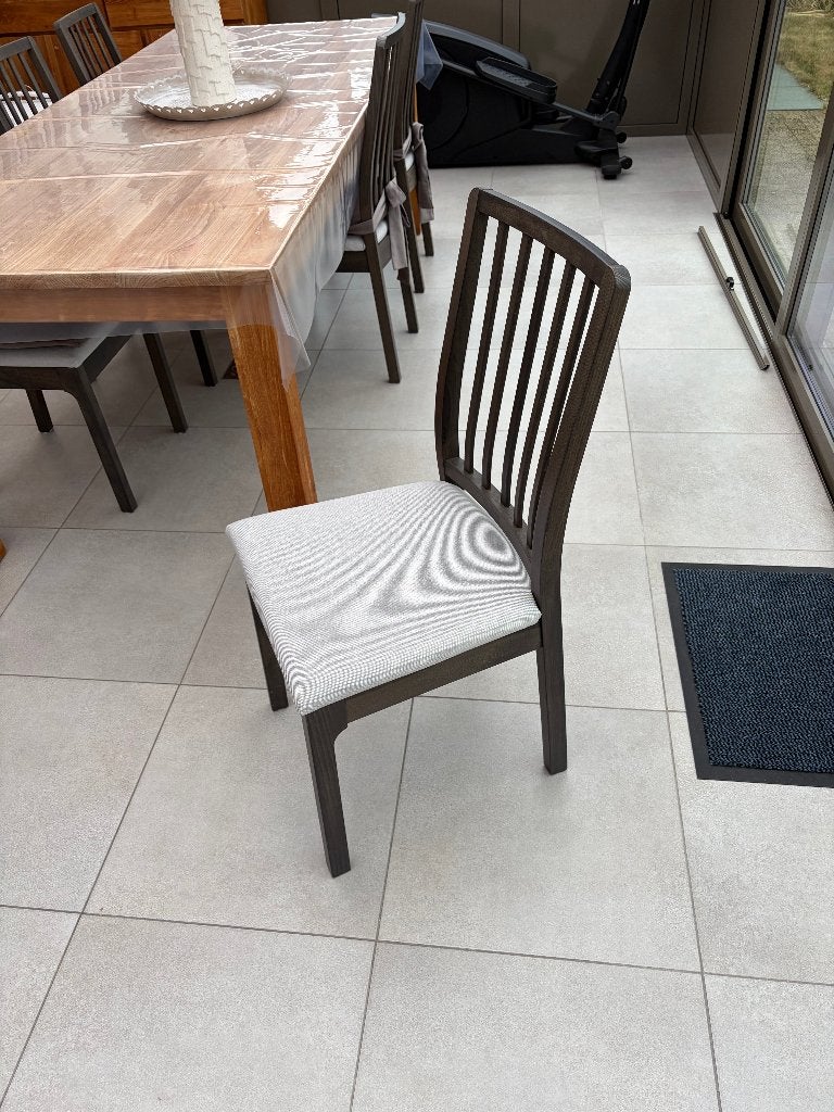 Stoelen 6st, Maison & Meubles, Gris, Comme neuf, Enlèvement, Cinq, Six Chaises ou plus