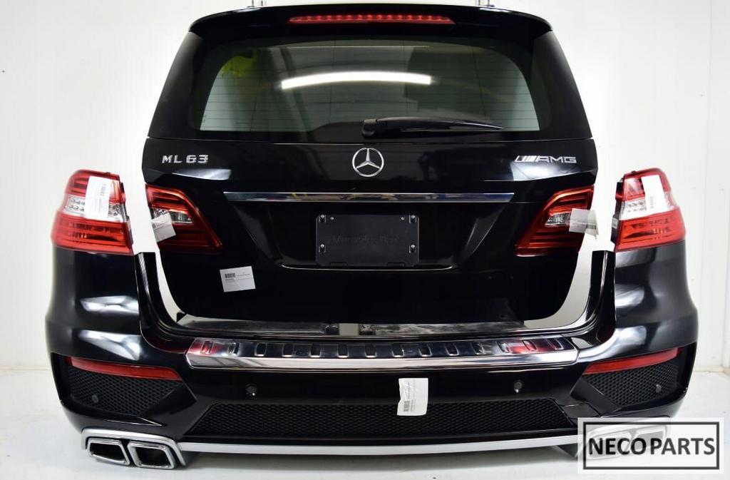 MERCEDES ML W166 ML63 AMG BUMPER ACHTERLICHT ACHTERKLEP O.A!, Gebruikt, -, Ophalen of Verzenden, -