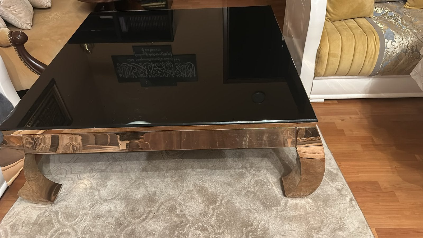 Tempered glass salontafel, Ophalen, Gebruikt