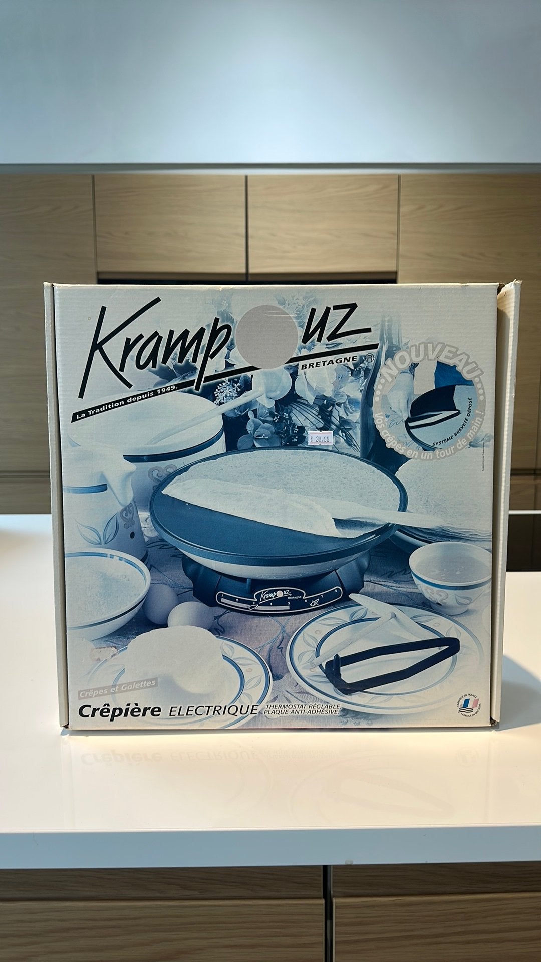 Crêpière neuve 2 ans de garantie, Enlèvement, Neuf