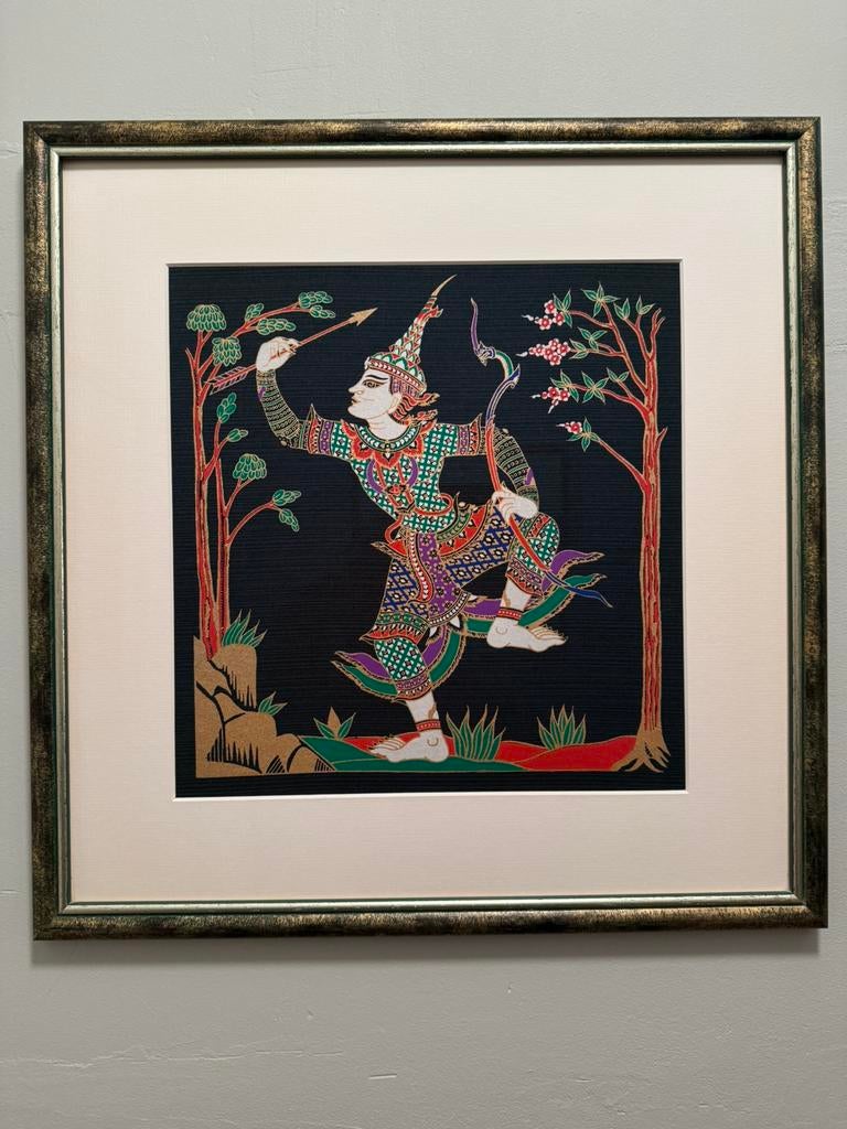 Drukwerk Thailand, Ophalen
