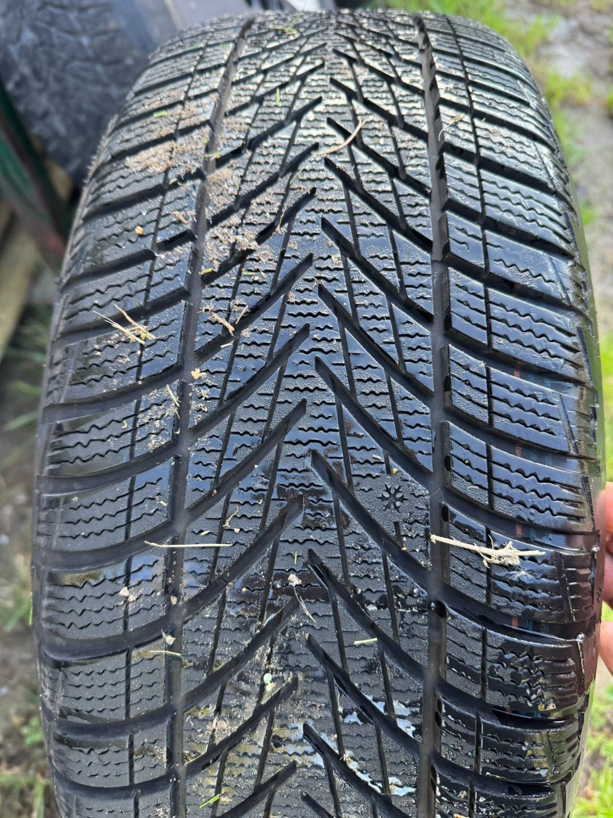 Winterbanden met velg mercedes vito, Ophalen, Gebruikt