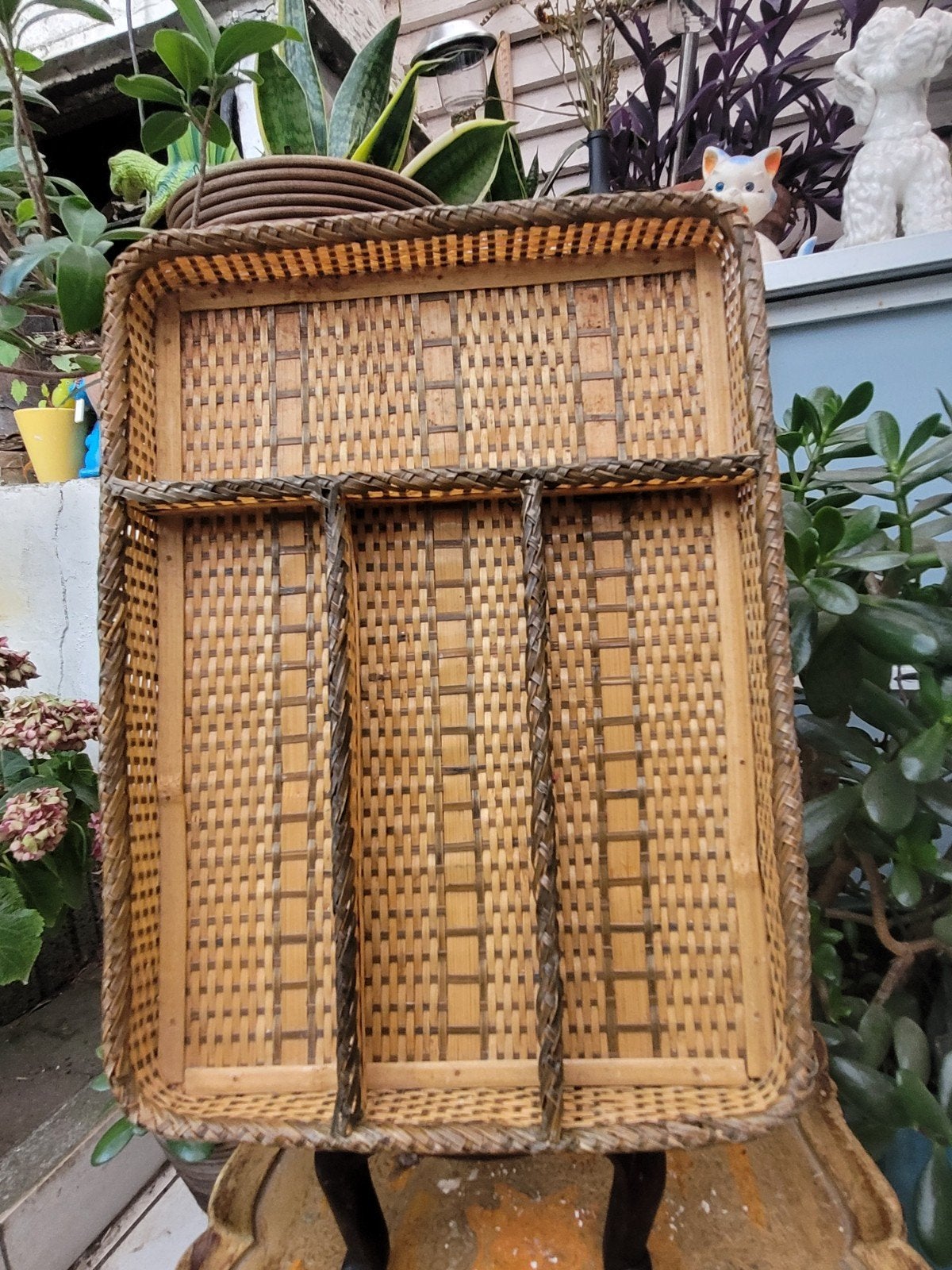 Organisateur de tiroir vintage, Beige, Enlèvement ou Envoi, Autres marques, Autres types