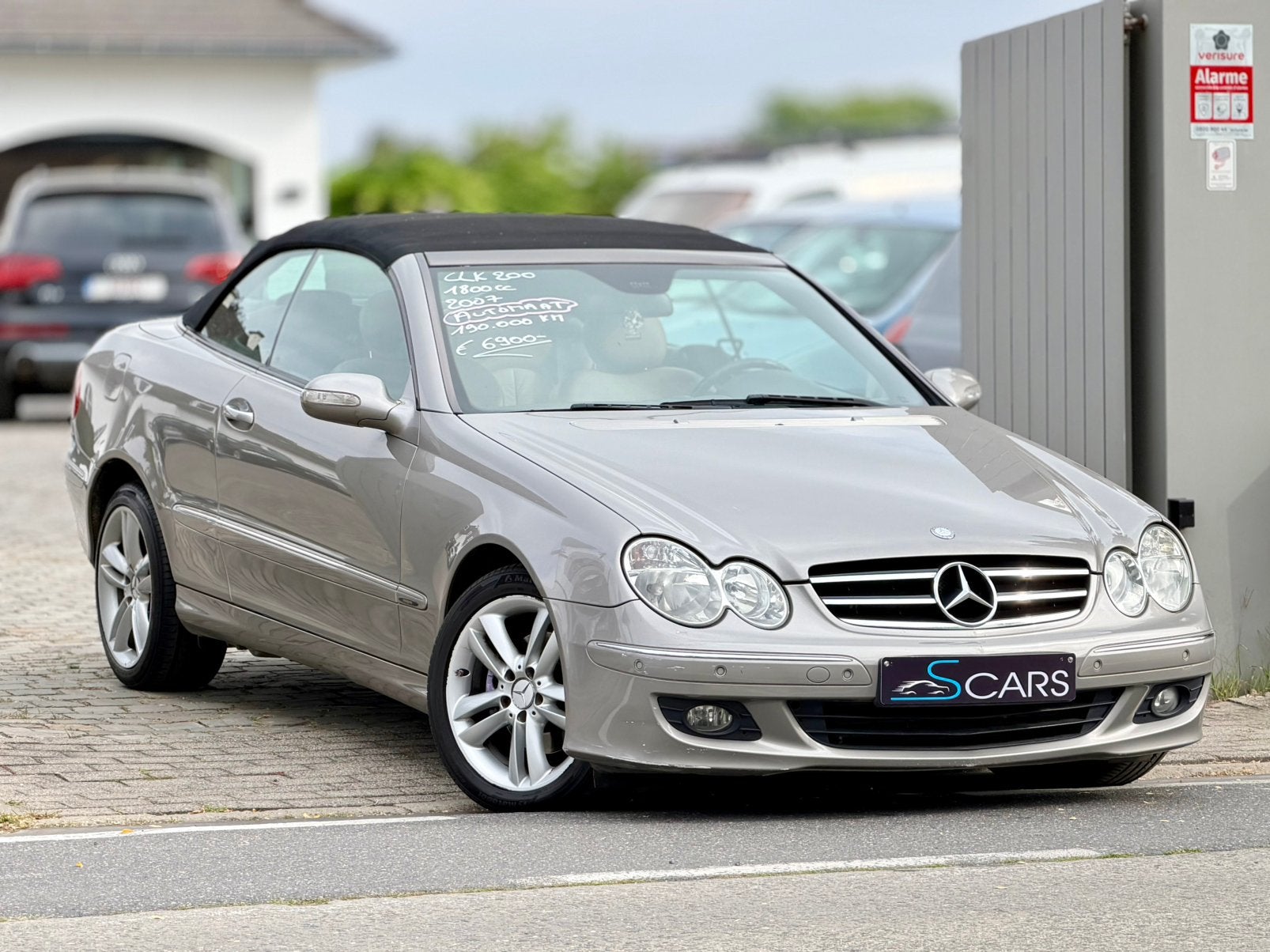Mercedes Clk200 Cabrio ** Avantgarde ** Automaat **, Auto's, Automaat, 4 zetels, Achterwielaandrijving, Cabriolet