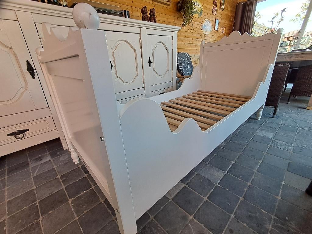 prinsessenbed, Kinderen en Baby's, Ophalen, 85 tot 100 cm, Gebruikt, Lattenbodem