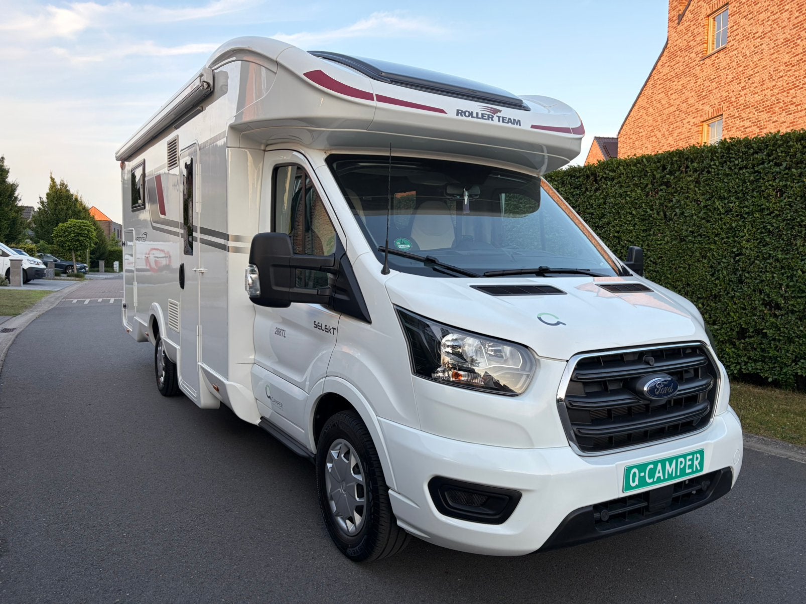 ‼️ford roller team‼️TOP INDELING ‼️2023‼️, Caravans en Kamperen, Mobilhomes, Bedrijf, tot en met 4, Half-integraal, Ford, 7 tot 8 meter