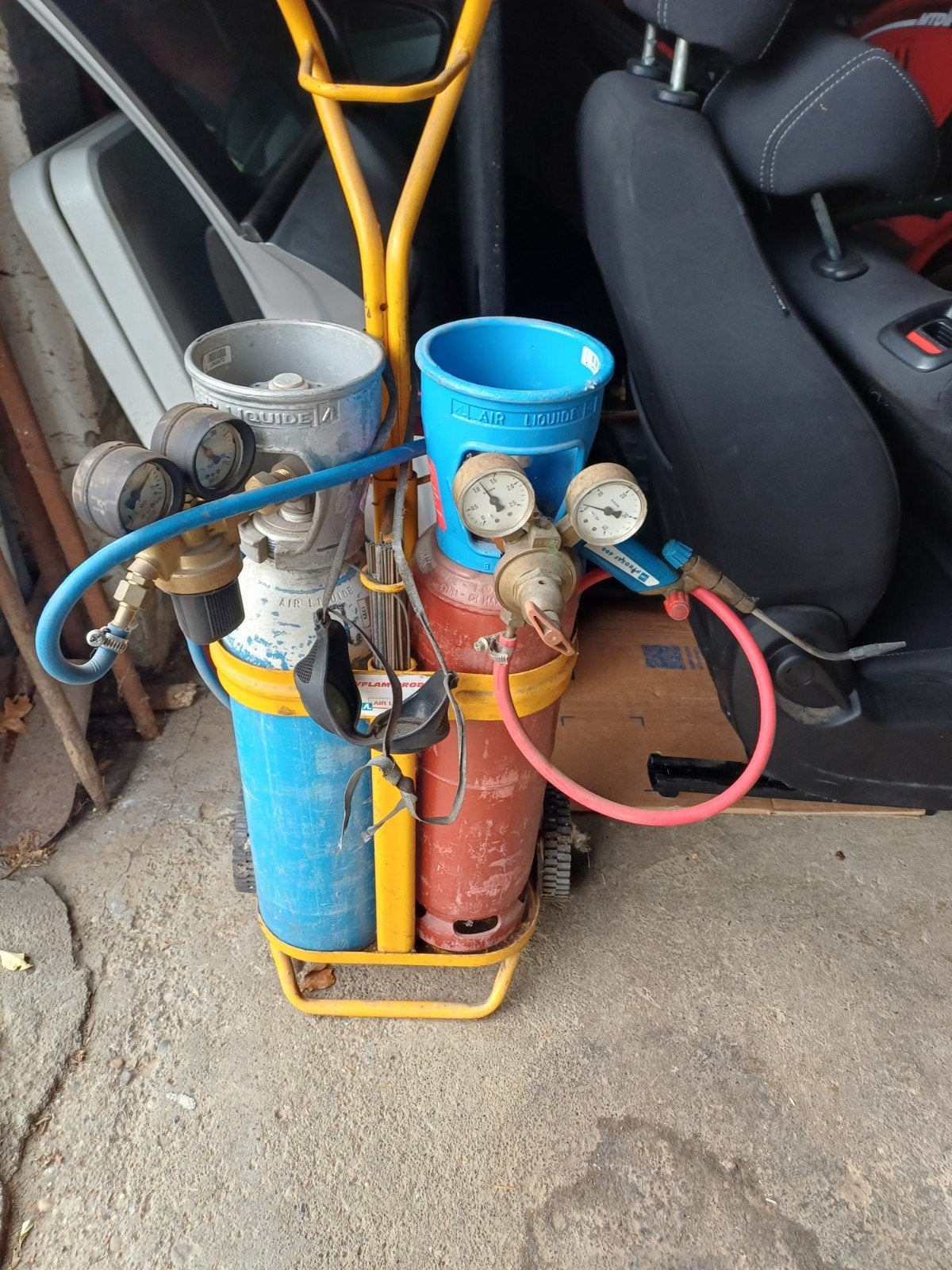 chalumeau oxyflam., Bricolage & Construction, Enlèvement
