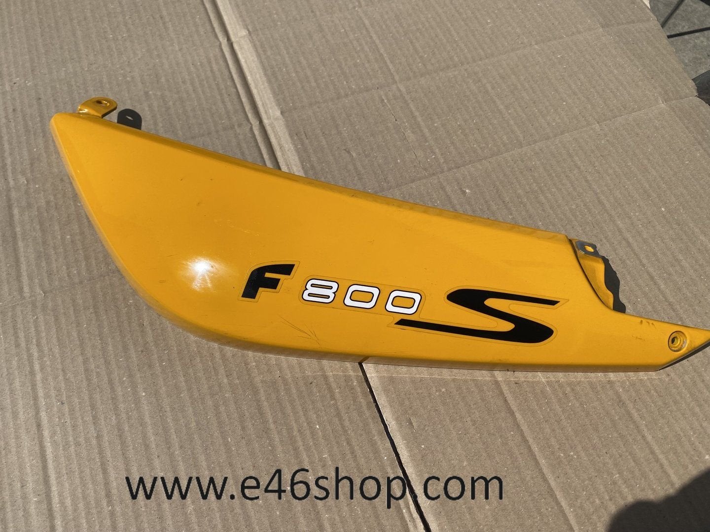 BMW F800S 2008 KONT PANEEL LINKS ACHTER OEM 7678607, -, Utilisé, -, -