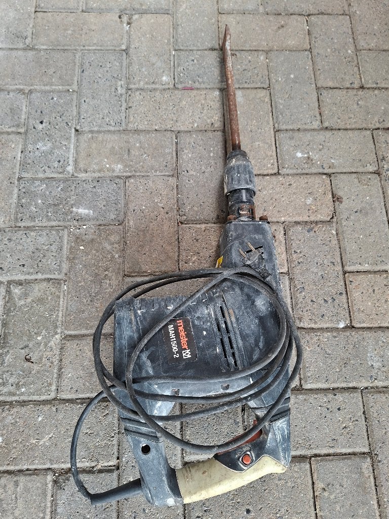 Breekhamer meister mah 1500-2, Ophalen, Gebruikt