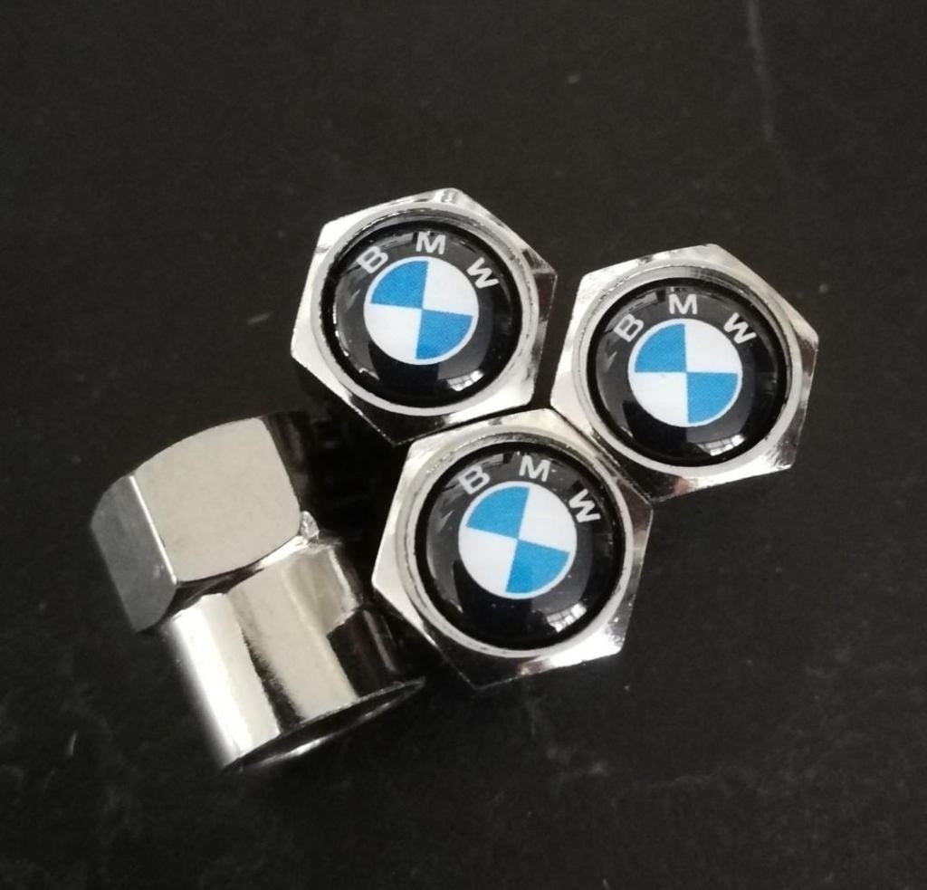 Nieuwe BMW metalen ventieldopjes auto, Ophalen of Verzenden