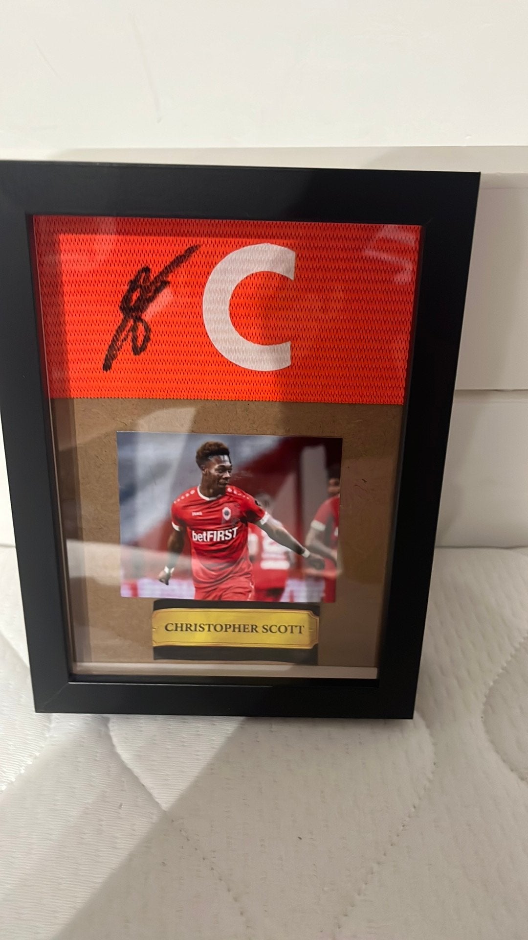 Gesigneerde aanvoerdersband  van christopher Scott, Tickets en Kaartjes, Eén persoon