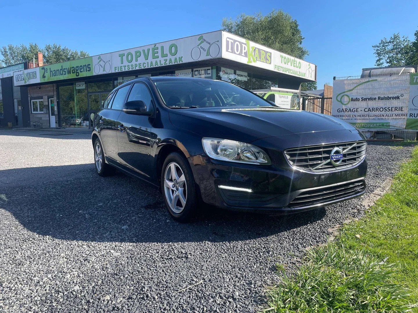 Volvo V60 V60 2.0 D2 Eco Kinetic (bj 2017), Auto's, Stof, Gebruikt, 4 cilinders, 1969 cc