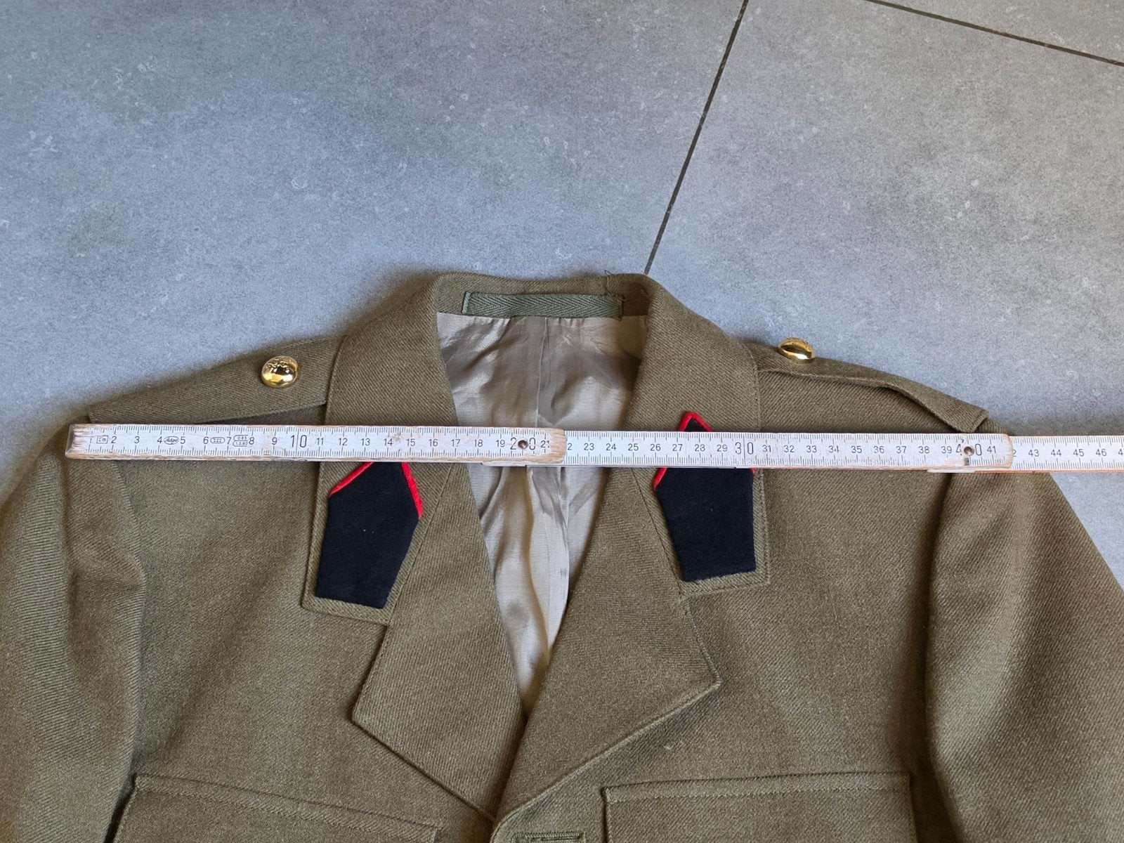Uniform Belgisch Leger 4, Verzamelen, Ophalen of Verzenden