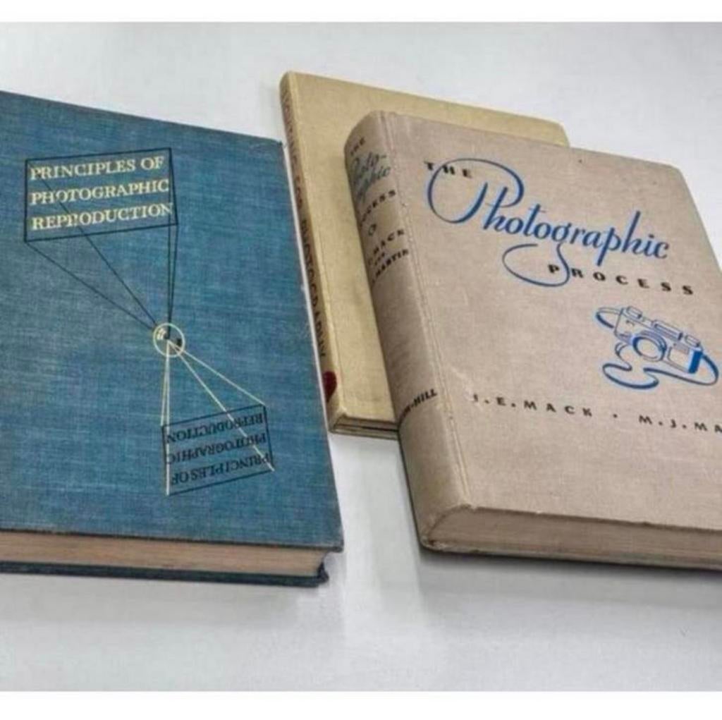 3x livre photo ancien + Procédé photographique 1ère éd 1939, Antiquités & Art, Enlèvement ou Envoi