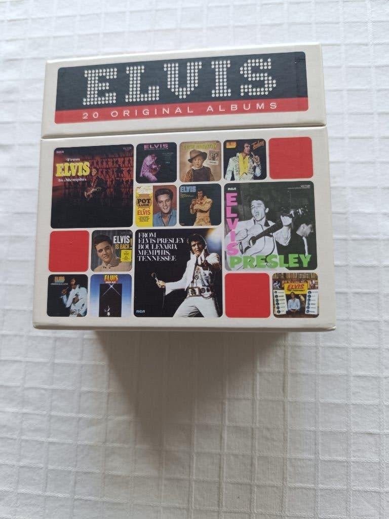 Elvis verzamelbox 20 original albums, Enlèvement ou Envoi, Comme neuf, Rock 'n' roll, Coffret
