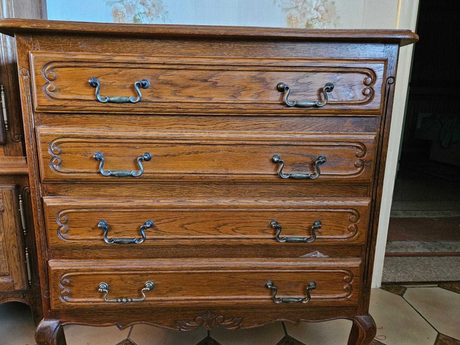 Commode en Chêne, Maison & Meubles, Enlèvement, Chêne