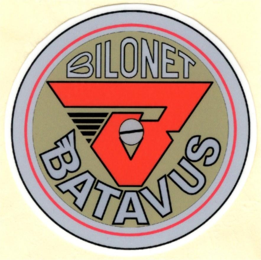Batavus Bilonet sticker #5, Motos, Accessoires | Autocollants, Envoi