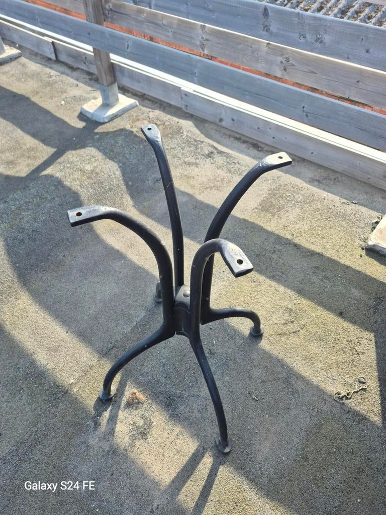terras tafel, Ophalen