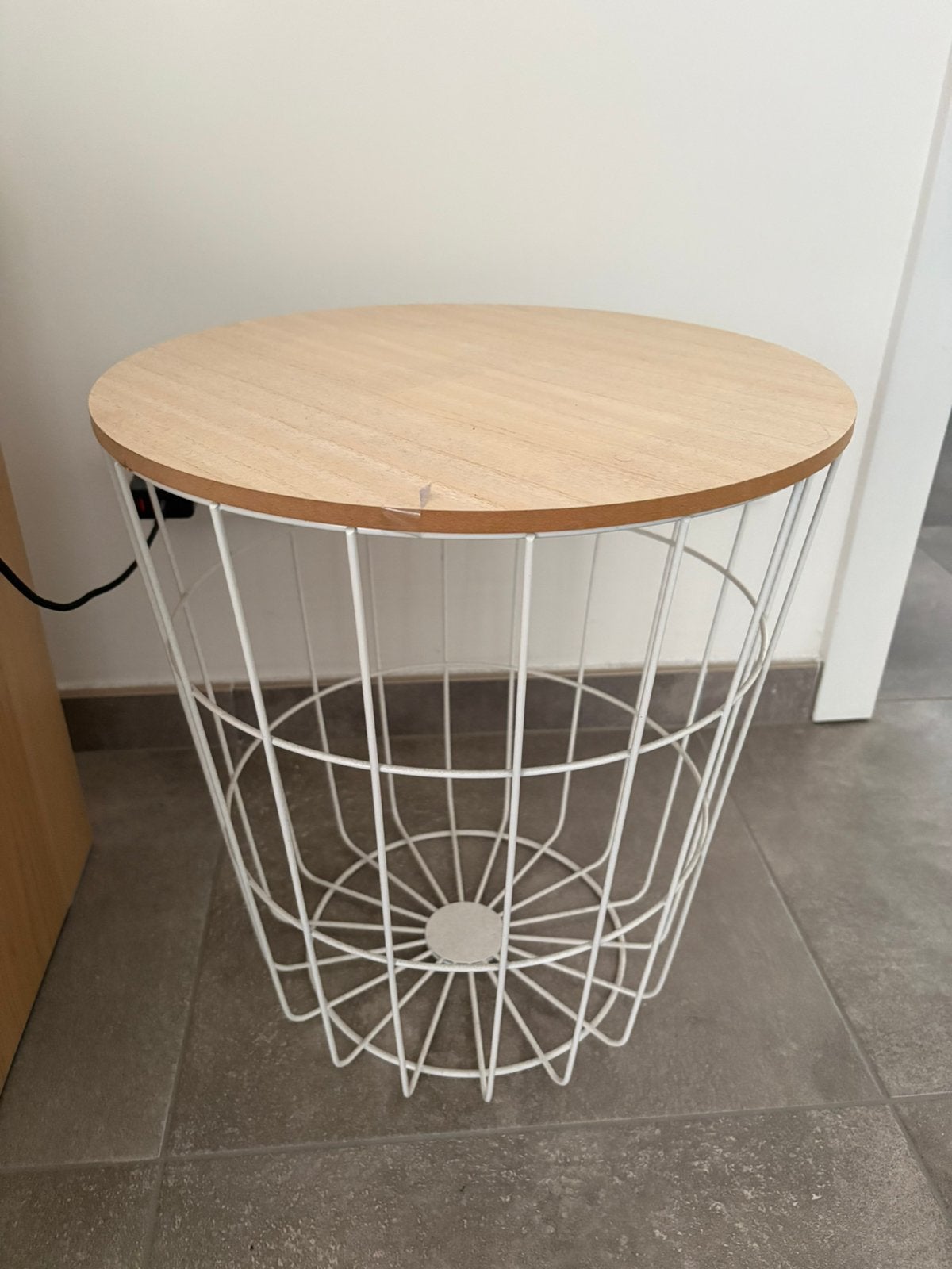 Bijzettafel te koop, Huis en Inrichting, Ophalen, Minder dan 45 cm, Minder dan 55 cm, Rond