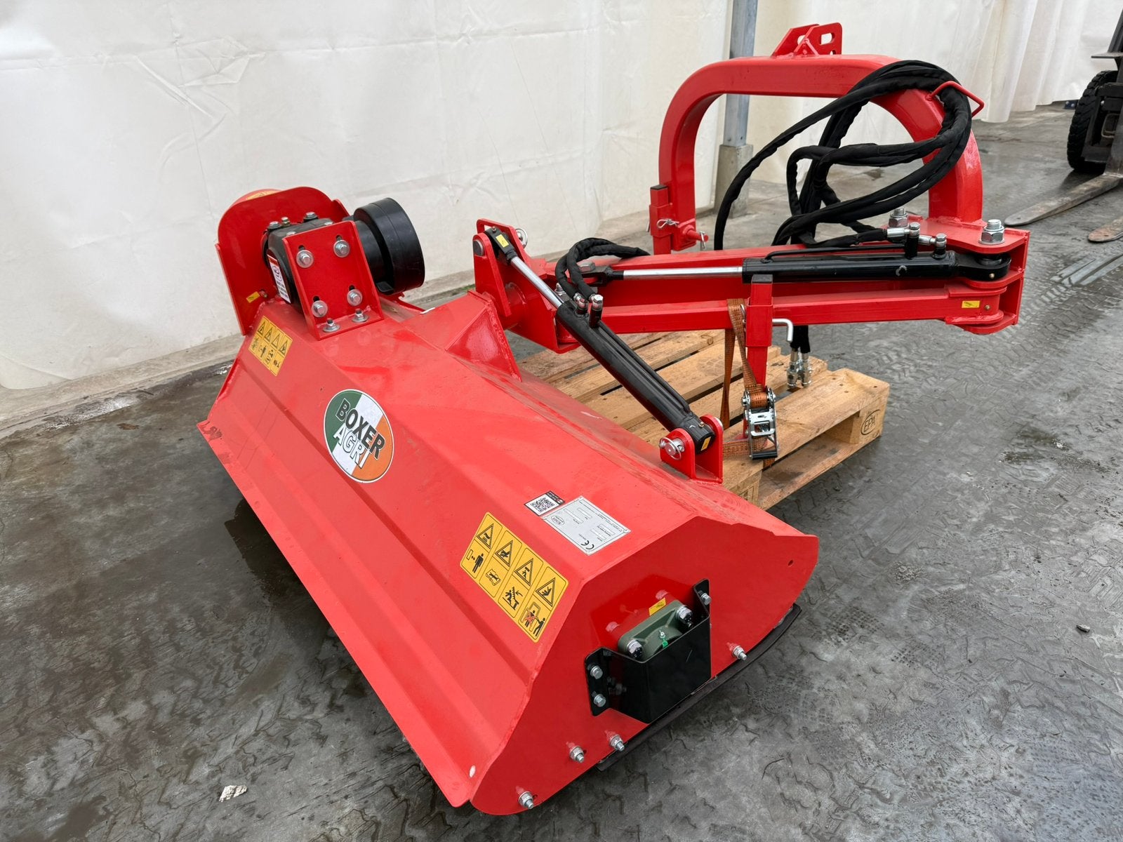 Nieuwe Boxer Agri 130 mini verstekklepelmaaier, nooit gebrui, Zakelijke goederen, Ophalen