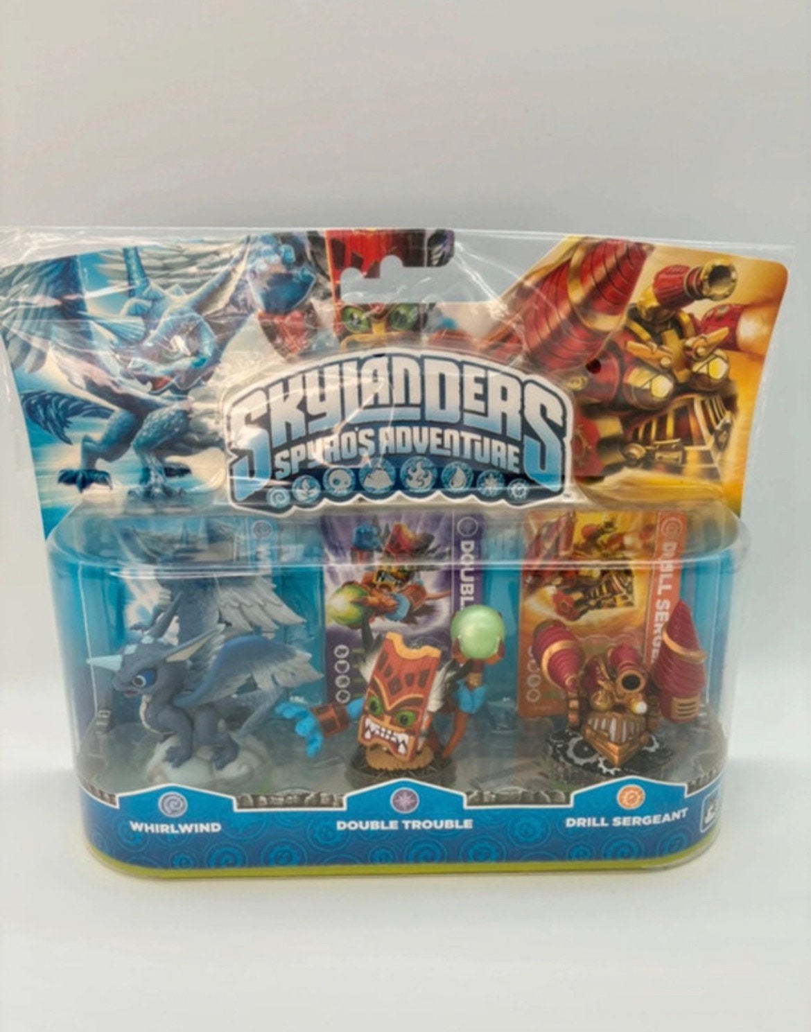 Skylanders Spyro’s Adventure Tripple pack inbox, Verzenden, Zo goed als nieuw