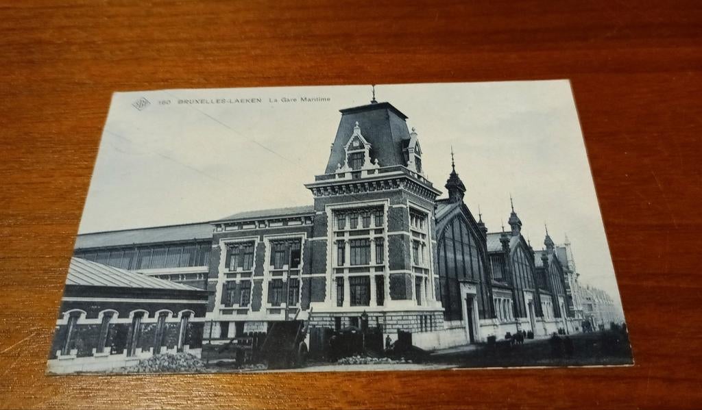 Bruxelles La Gare Maritime, Collections, Cartes postales | Belgique, Enlèvement ou Envoi