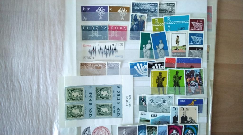 Verzameling Ierland MNH., Envoi