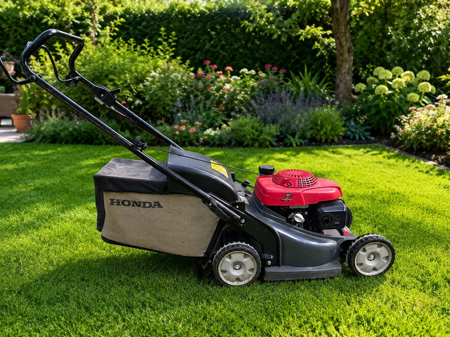 Honda grasmaaier hrx 426, Tuin en Terras, Grasmaaiers, Ophalen, Zo goed als nieuw