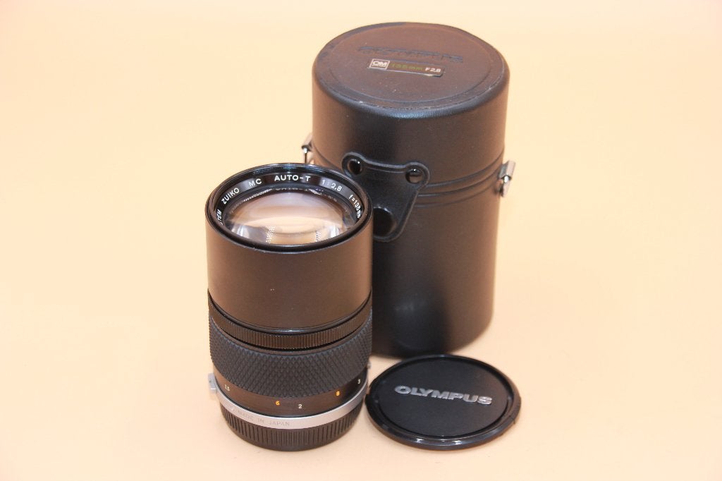 OLYMPUS OM: 135/2.8, Audio, Tv en Foto, Ophalen of Verzenden, Gebruikt, Spiegelreflex, Olympus