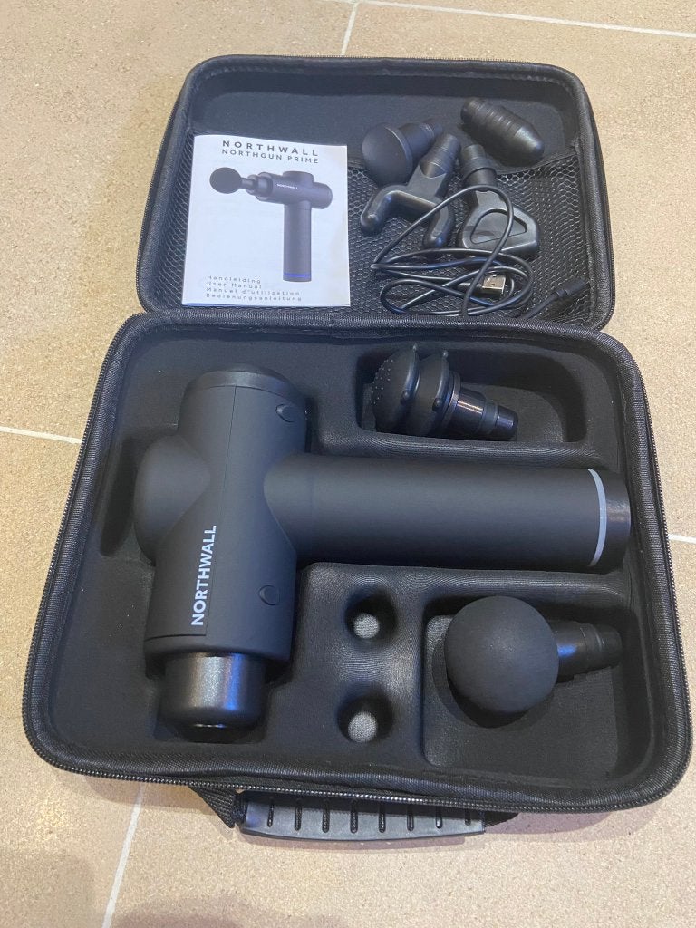 Northwall Prime Massage gun (zwart), Sport en Fitness, Overige Sport en Fitness, Ophalen of Verzenden, Nieuw