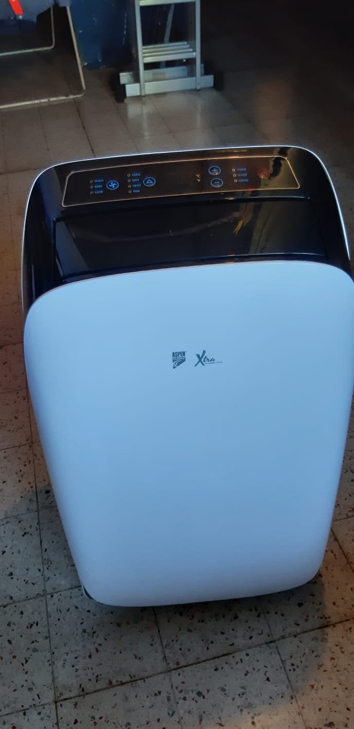 Mobiele airco aspen xtra AX3001/1, Ophalen, Zo goed als nieuw, Mobiele airco, Afstandsbediening