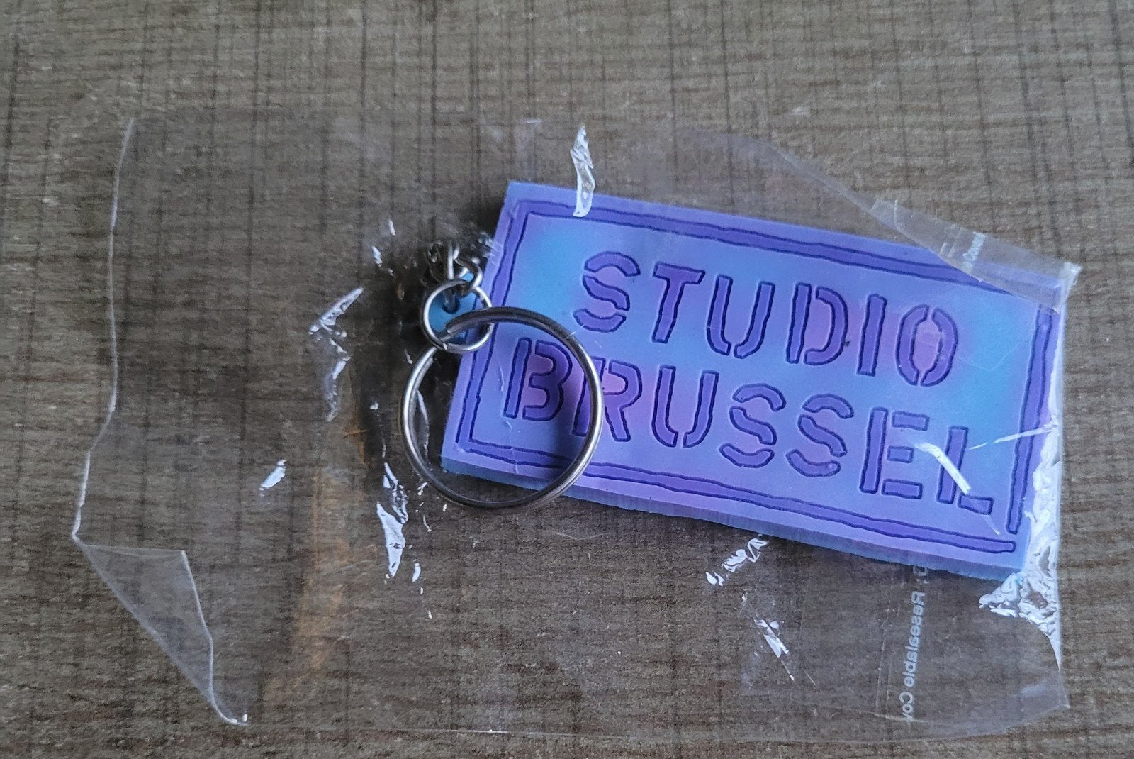 Sleutelhanger: Studio Brussel (nieuw!), Ophalen of Verzenden, Nieuw, Merk