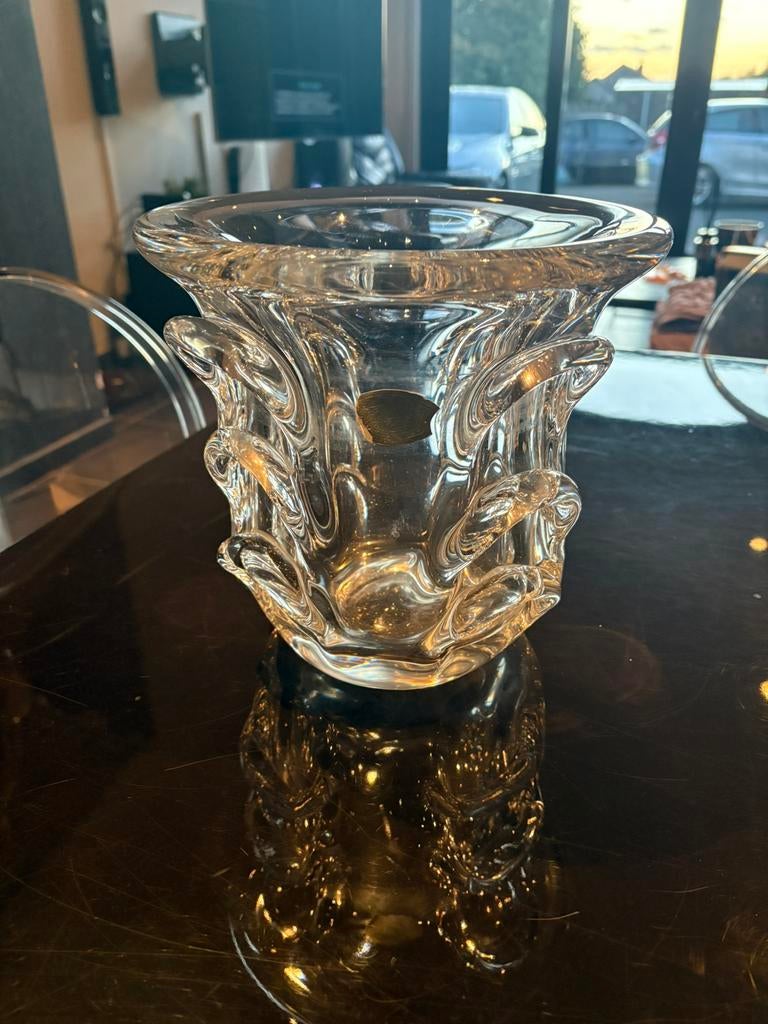 Raffraichisseur à vin Cristal du Val St Lambert, Antiquités & Art, Enlèvement ou Envoi