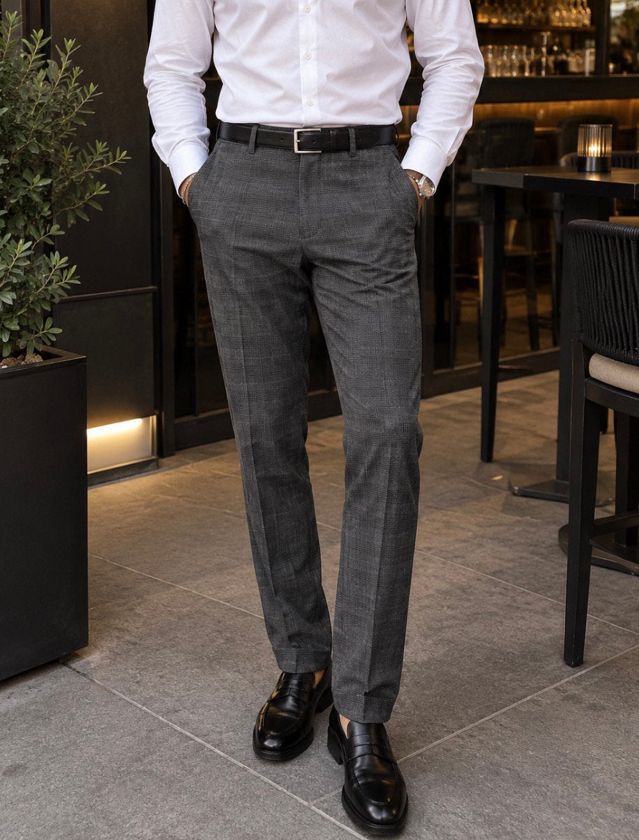 Grijze broek/Jack & Jones/W30, Kleding | Heren, Verzenden, Zo goed als nieuw, Grijs