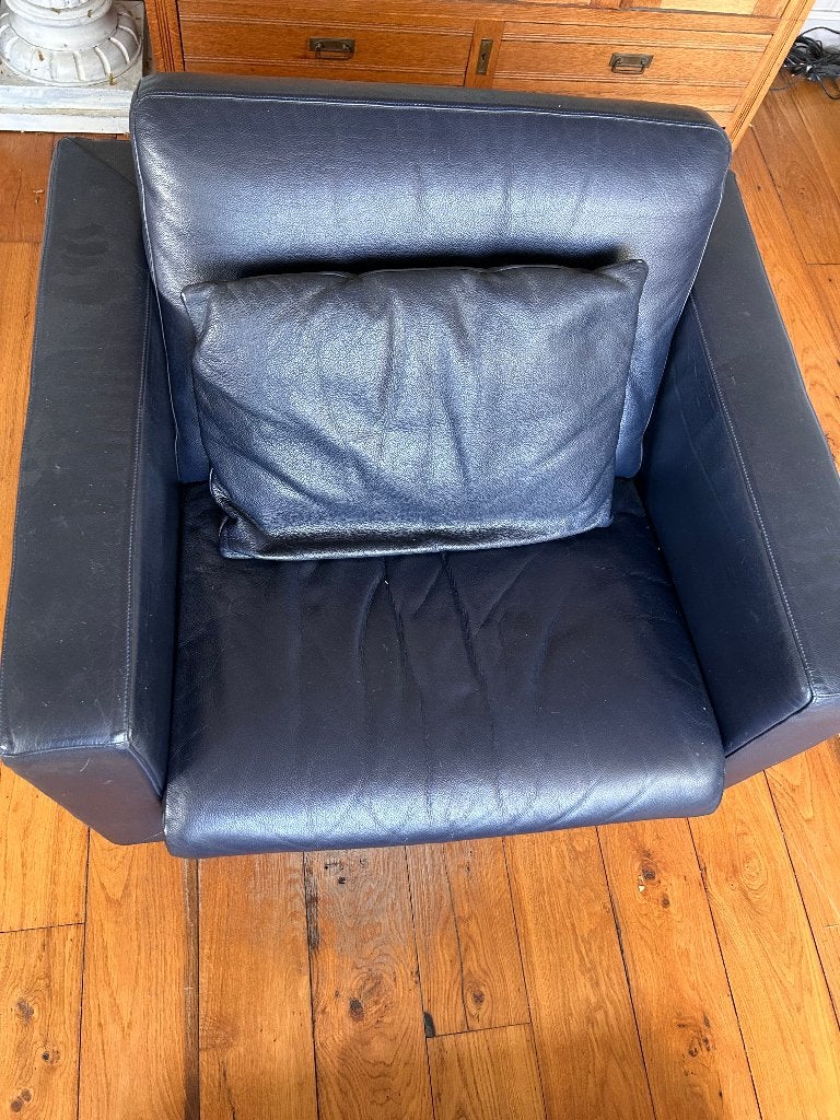 Lederen salon, Enlèvement, Utilisé, Cuir, Modern