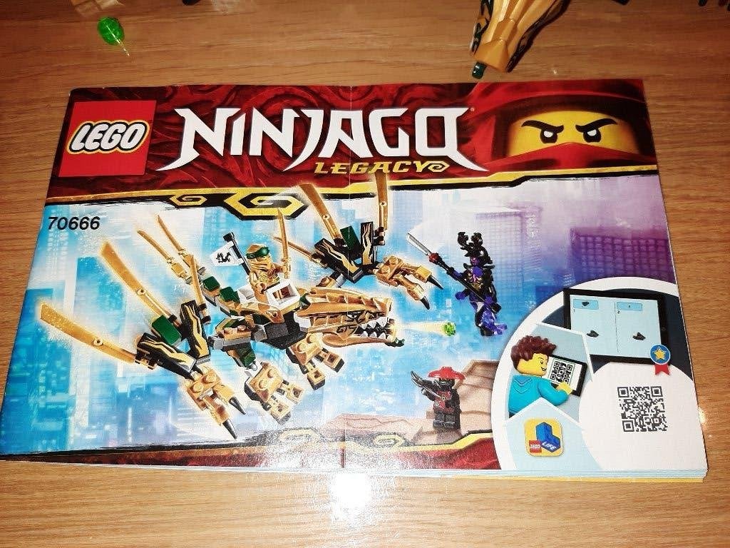Set LEGO Ninjago 70666 Golden Dragon, Enlèvement ou Envoi, Lego, Ensemble complet, Comme neuf