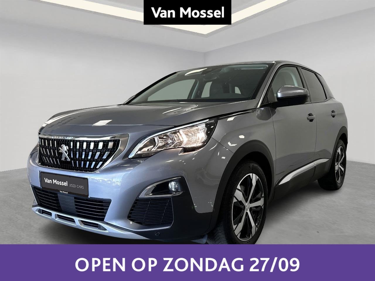 Peugeot 3008 1.2 PureTech 96kW S&S Allure, Auto's, Voorwielaandrijving, Stof, Gebruikt, https://public.car-pass.be/vhr/ee3c6b30-a59c-4c5a-85da-4f7d724bee89