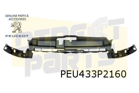 Peugeot 208 (4/12 - 4/15) vulpaneel achter voorbumpergrille, Neuf, -, -, Avant
