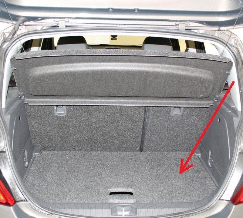 Koffer scheidingsplank voor Opel Corsa D&E, Ophalen, Nieuw, Opel