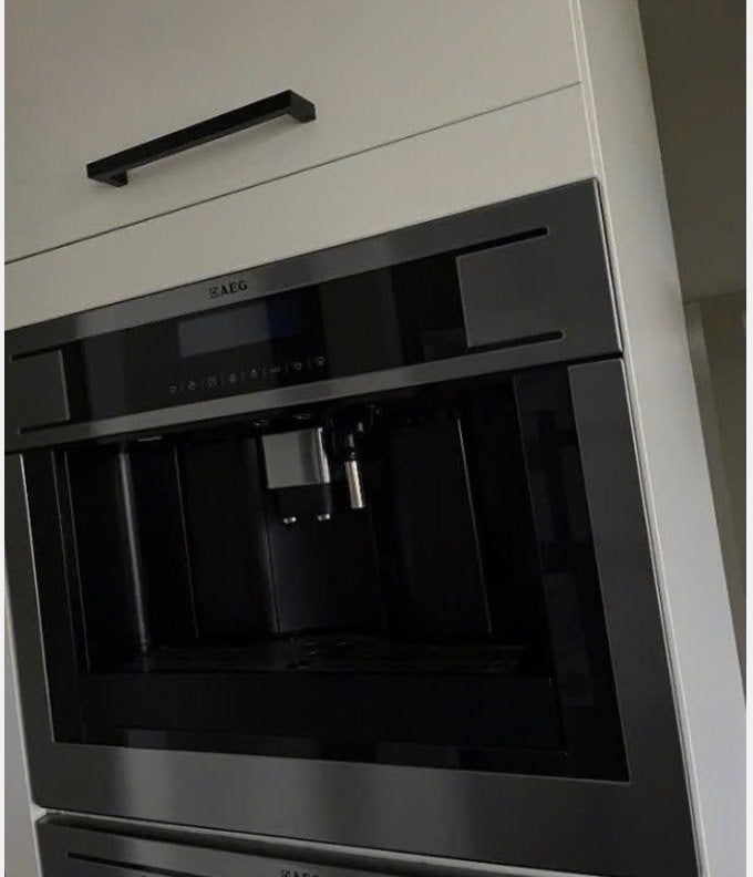 Aeg inbouw koffiemachine, Elektronische apparatuur, Koffiezetapparaten, Ophalen, Gebruikt, Koffiemachine, Afneembaar waterreservoir