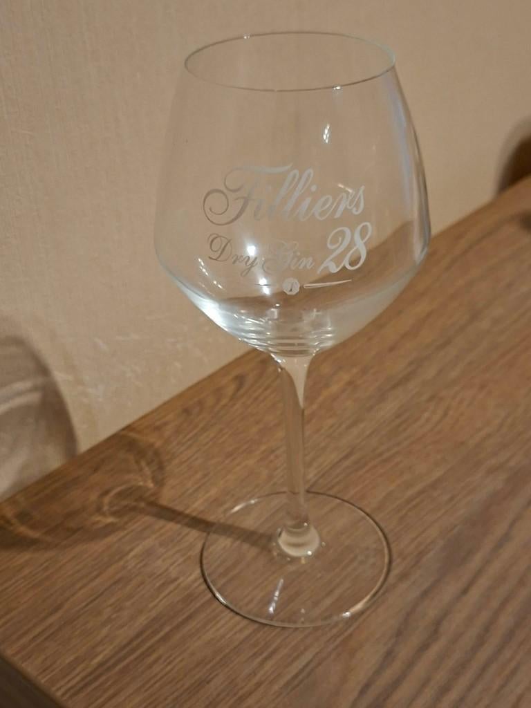 Filliers Dry Gin 28-glas, Ophalen of Verzenden, Zo goed als nieuw, Overige typen