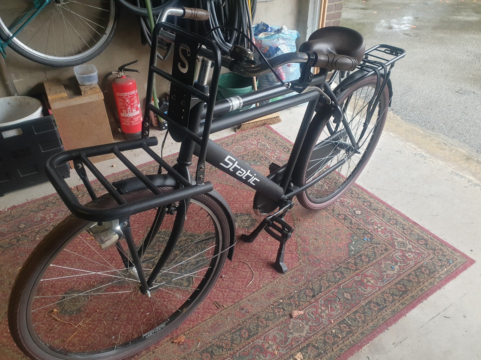 static transporter herenfiets   nieuw staat, Fietsen en Brommers, Fietsen | Bakfietsen, Ophalen
