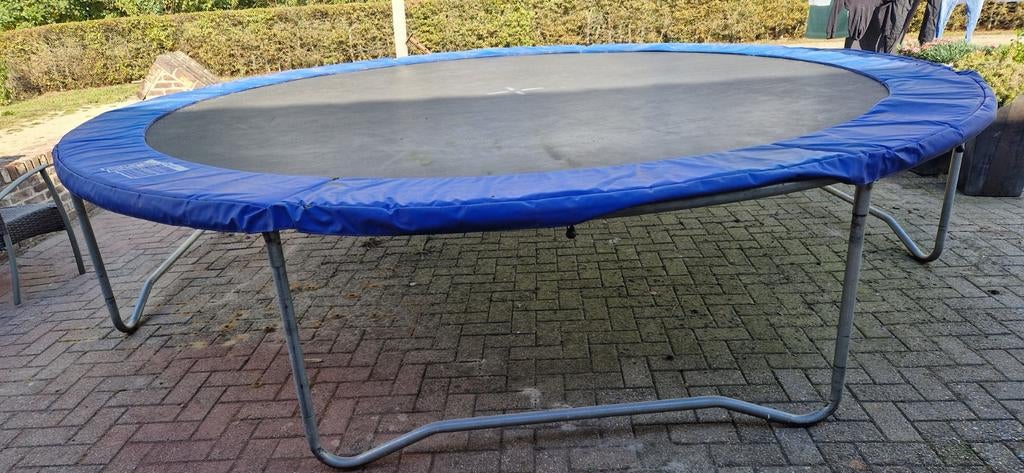 Blauwe randbescherming voor trampoline van 4,26m i, Ophalen